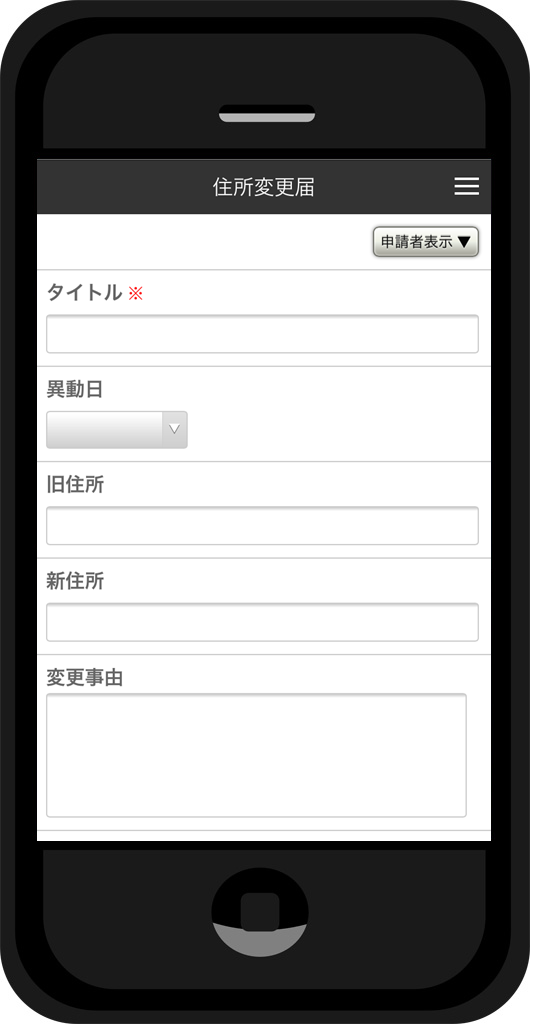 申請書作成~申請